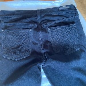 Citizens of Humanity black velveteen jeans Size 27